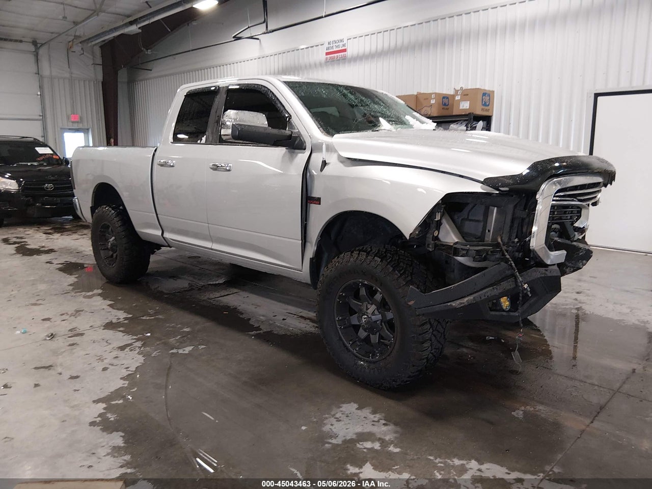 1C6RR7GT2HS****** · 2017 RAM 1500 BIG HORN  4X4 6'4 BOX