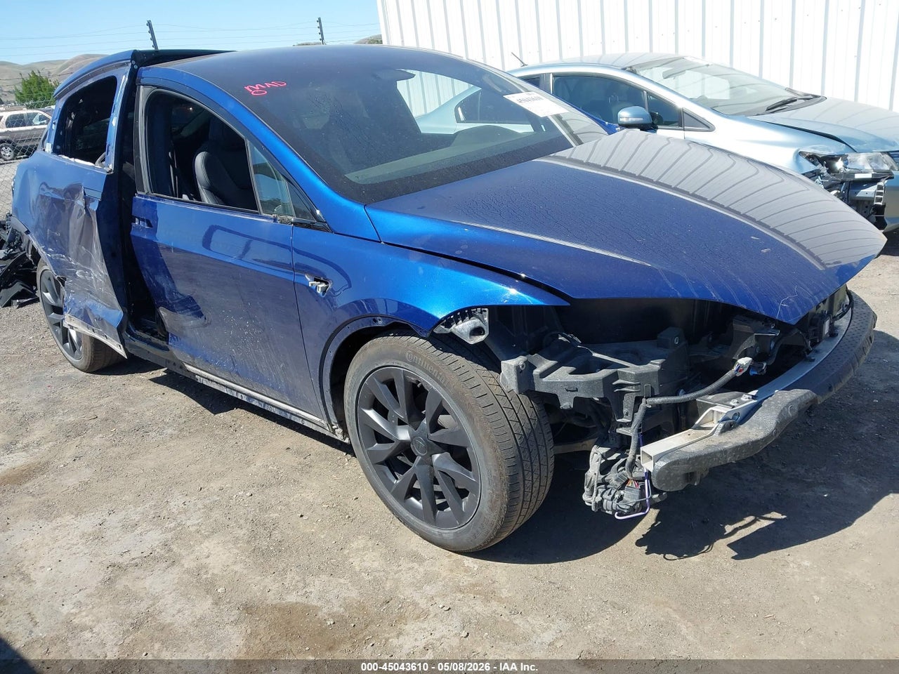 7SAXCBE54NF****** · 2022 TESLA MODEL X DUAL MOTOR ALL-WHEEL DRIVE
