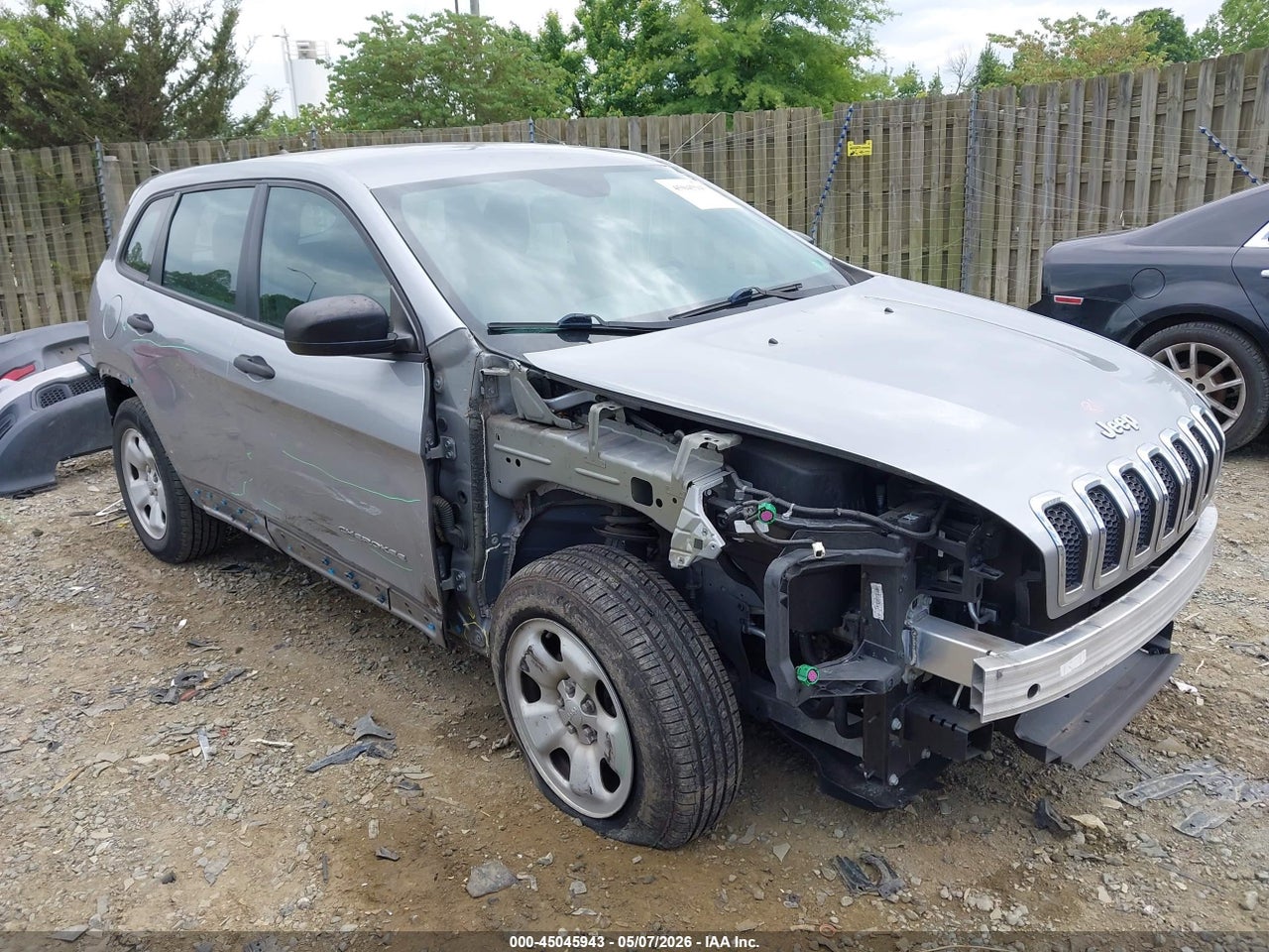 1C4PJLAB6HW****** · 2017 JEEP CHEROKEE SPORT FWD