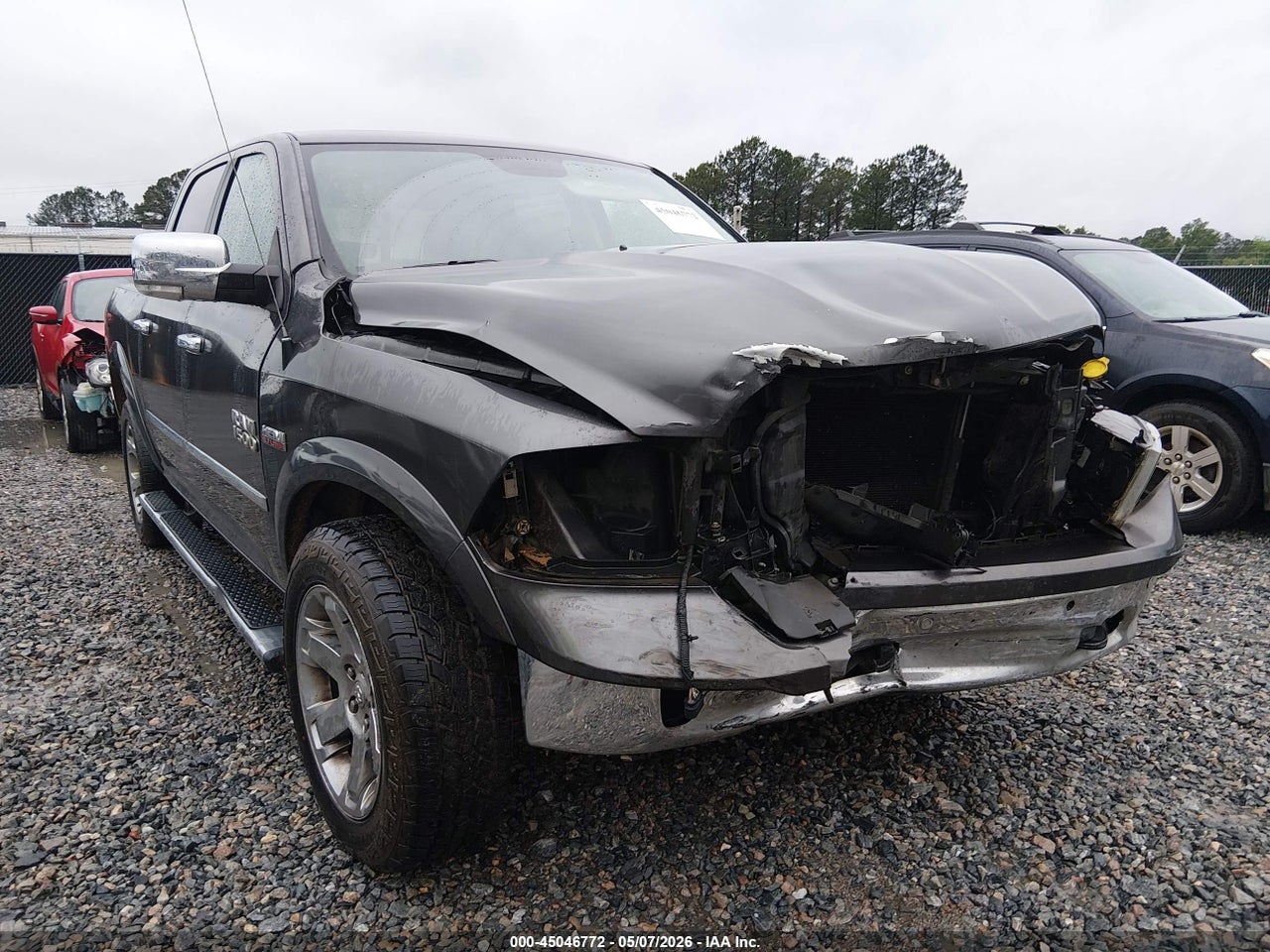 1C6RR7NTXHS****** · 2017 RAM 1500 LARAMIE  4X4 5'7 BOX