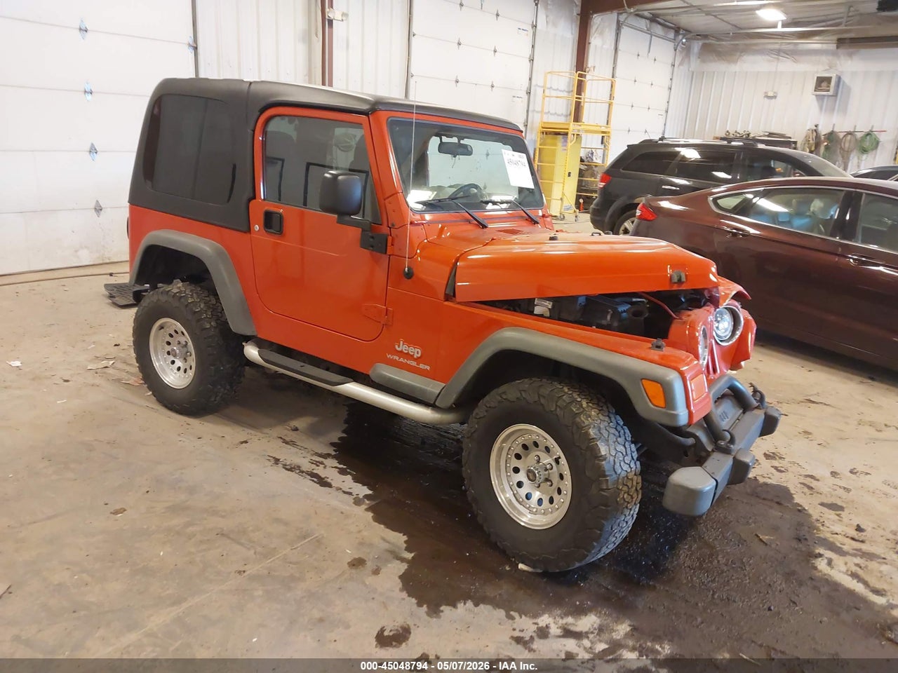 1J4FA39S15P****** · 2005 JEEP WRANGLER X