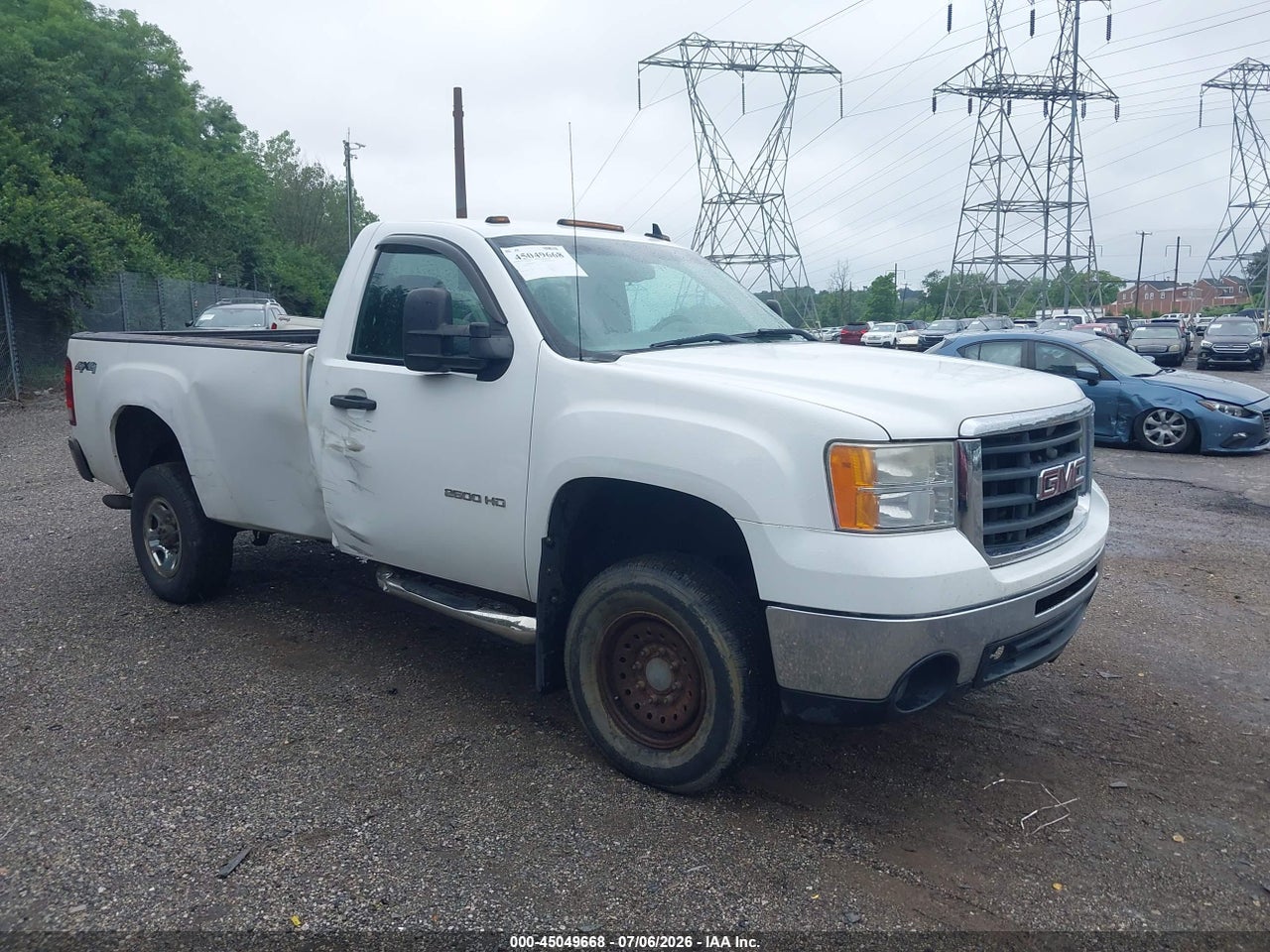 1GT3KZBG2AF****** · 2010 GMC SIERRA 2500HD WORK TRUCK