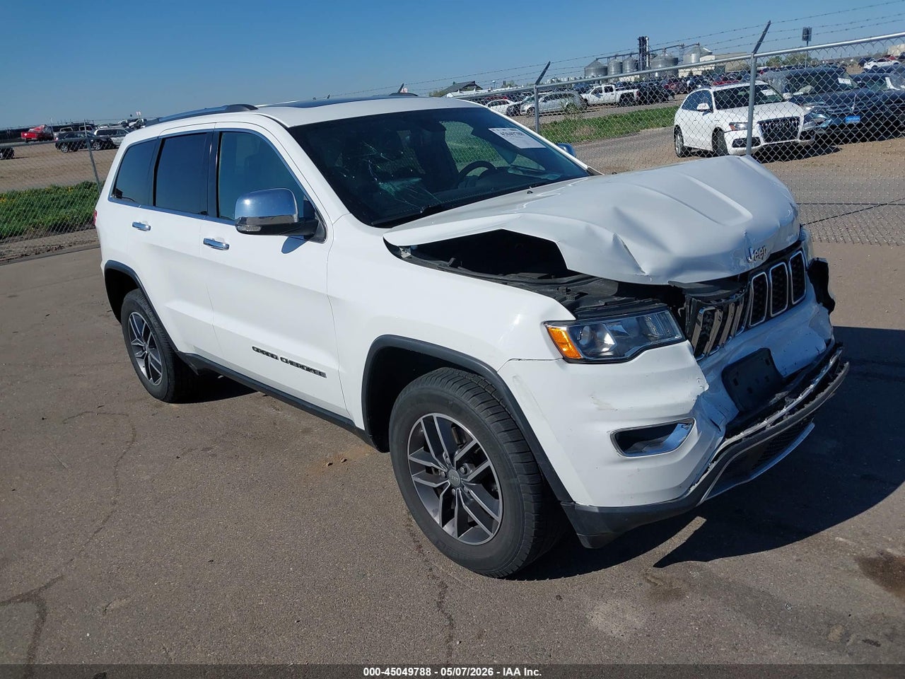 1C4RJFBG0HC****** · 2017 JEEP GRAND CHEROKEE LIMITED 4X4