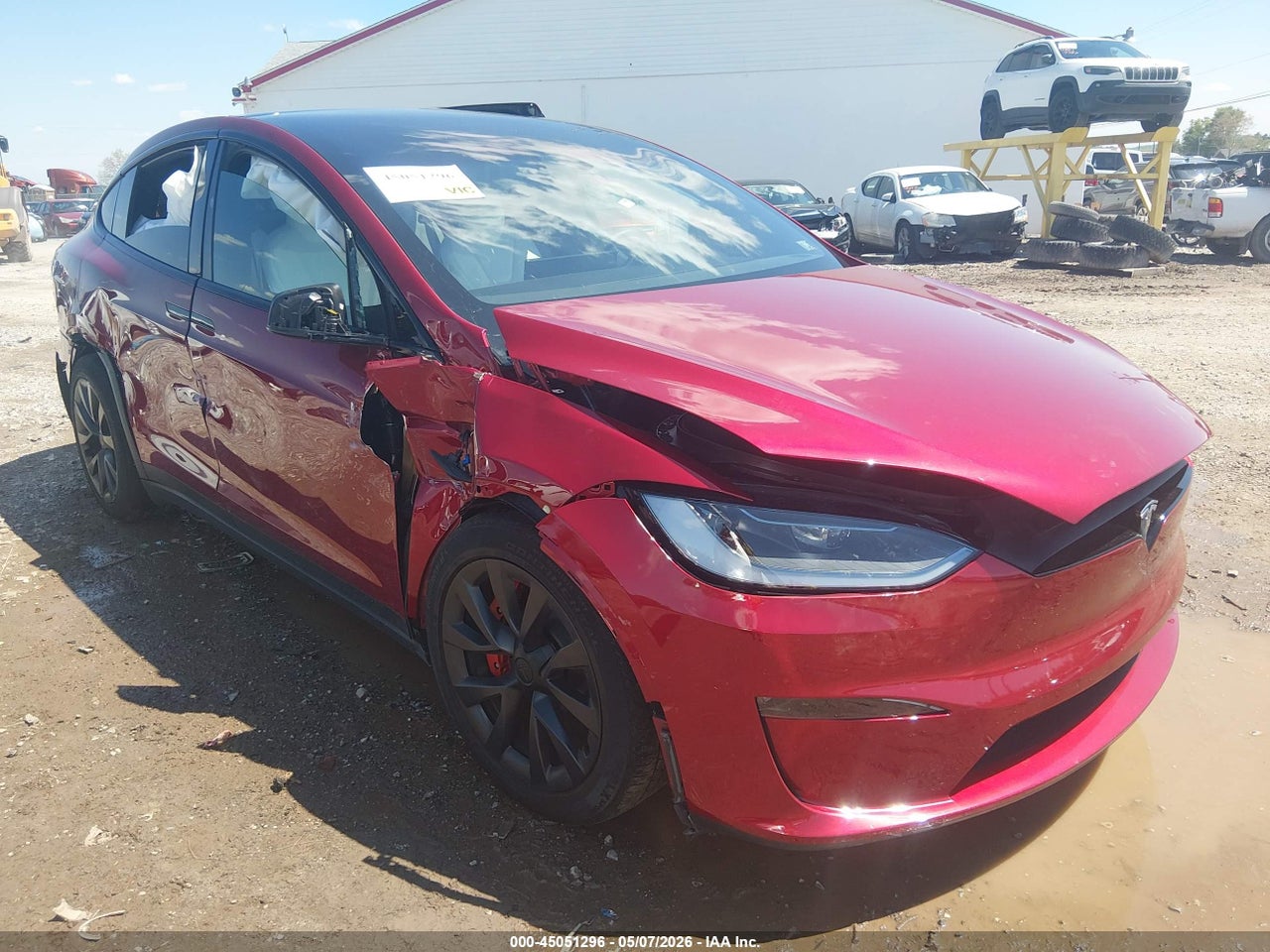 7SAXCBE60PF****** · 2023 TESLA MODEL X PLAID TRI MOTOR ALL-WHEEL DRIVE