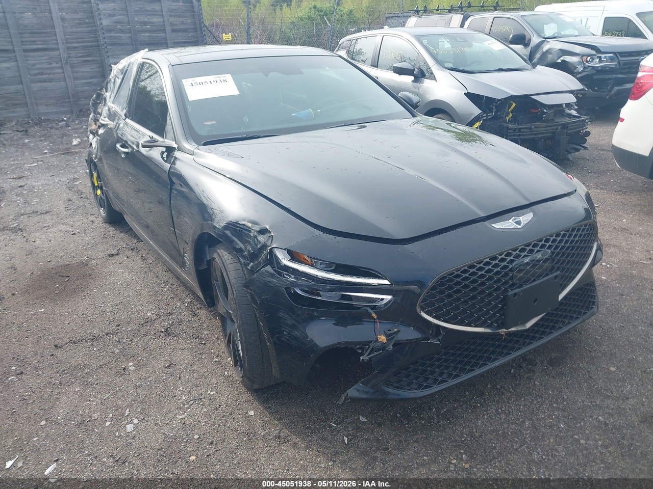 KMTG54TE7PU****** · 2023 GENESIS G70 3.3T AWD