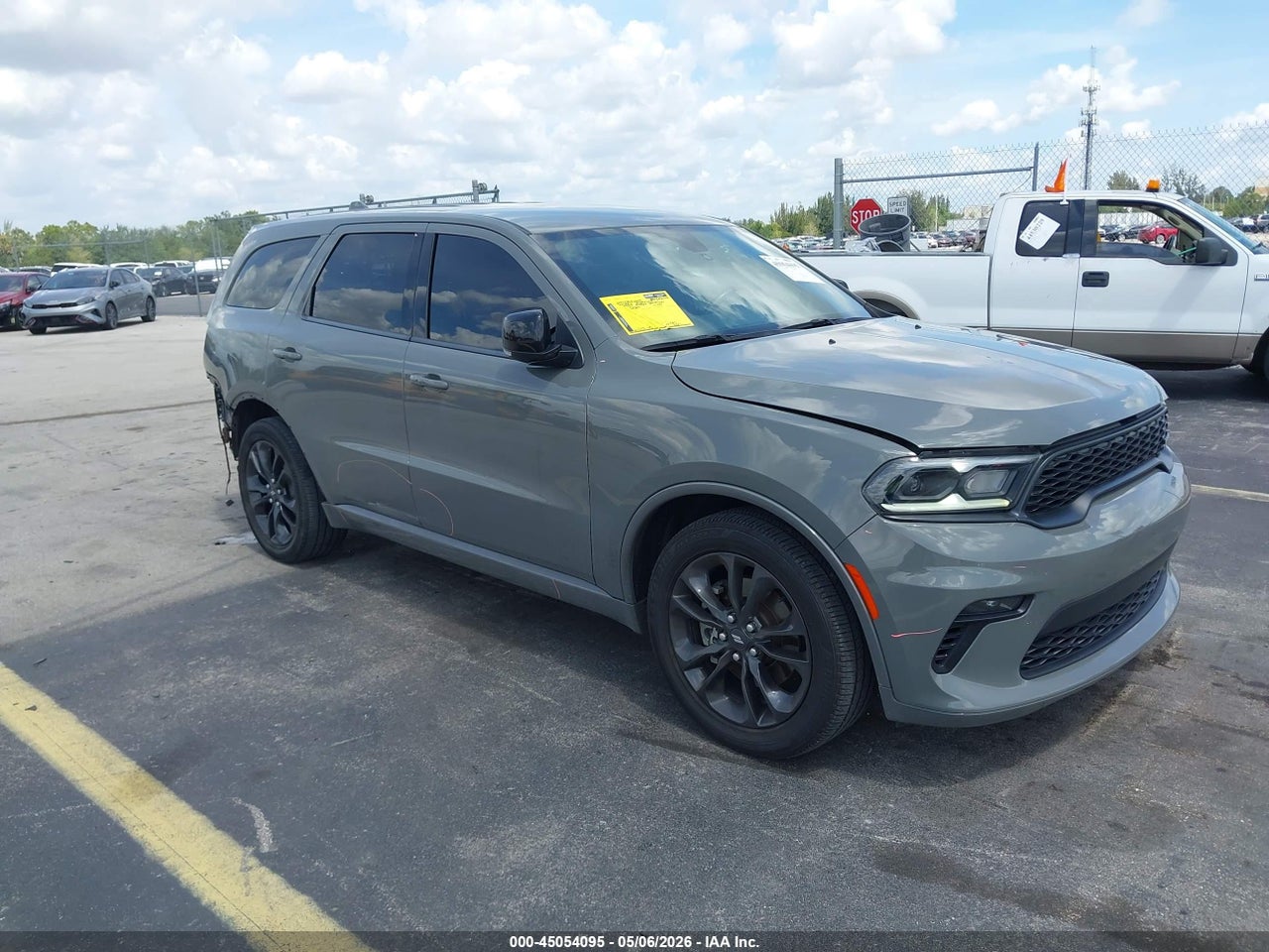 1C4RDHDG8MC****** · 2021 DODGE DURANGO GT PLUS RWD