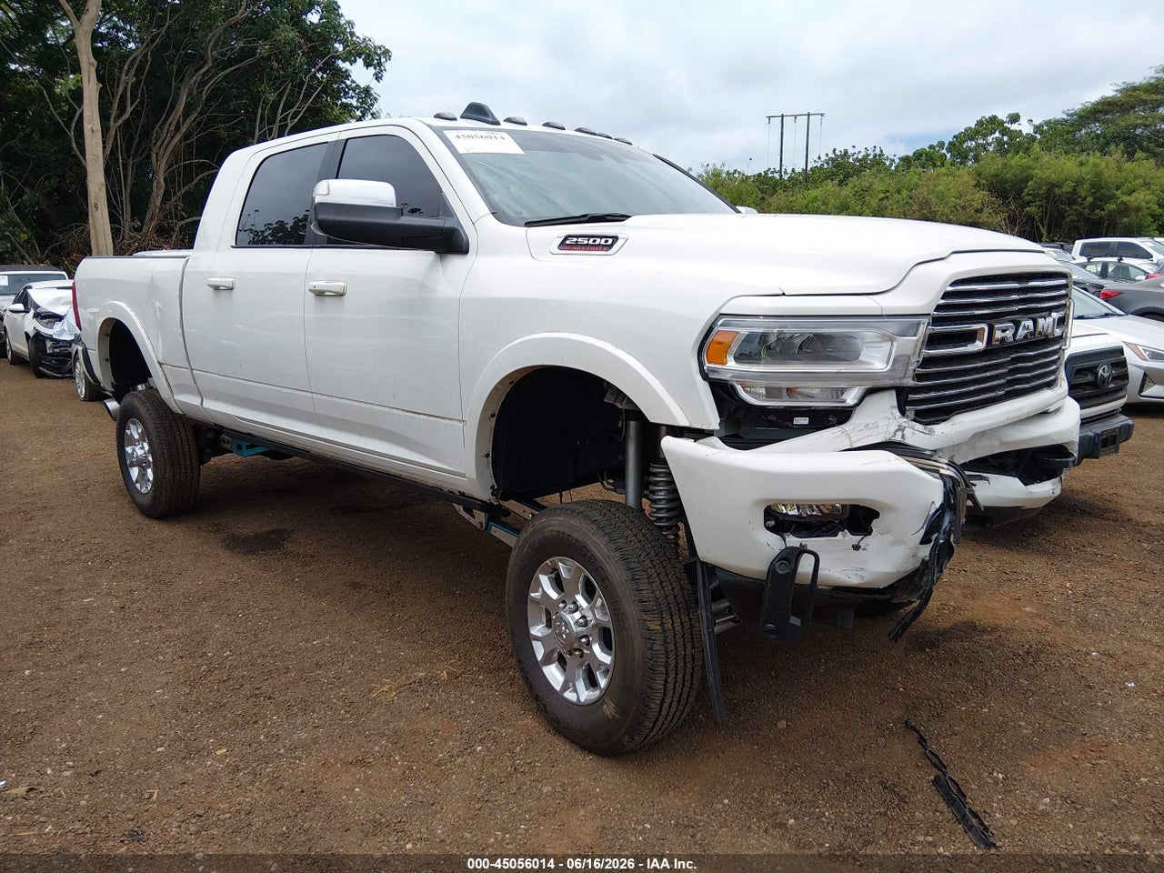 3C6UR5NL4NG****** · 2022 RAM 2500 LARAMIE  4X4 6'4 BOX