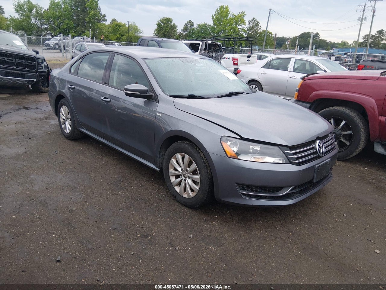 1VWAT7A35FC****** · 2015 VOLKSWAGEN PASSAT 1.8T WOLFSBURG EDITION