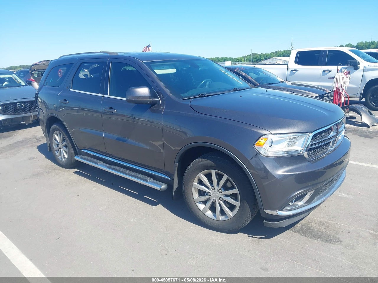 1C4RDHAG3HC****** · 2017 DODGE DURANGO SXT RWD