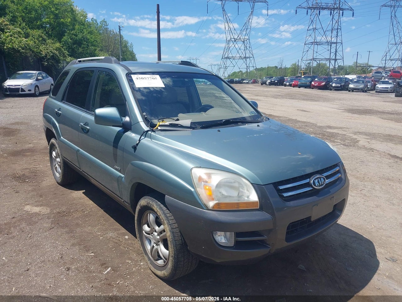 KNDJE723X87****** · 2008 KIA SPORTAGE EX V6