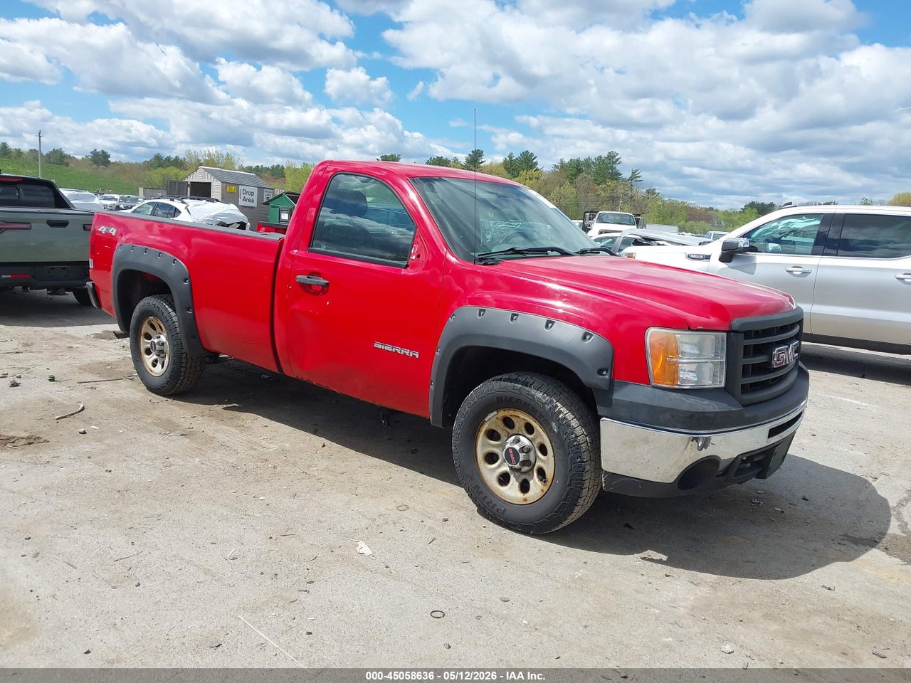 1GTPKTEA0AZ****** · 2010 GMC SIERRA 1500 WORK TRUCK
