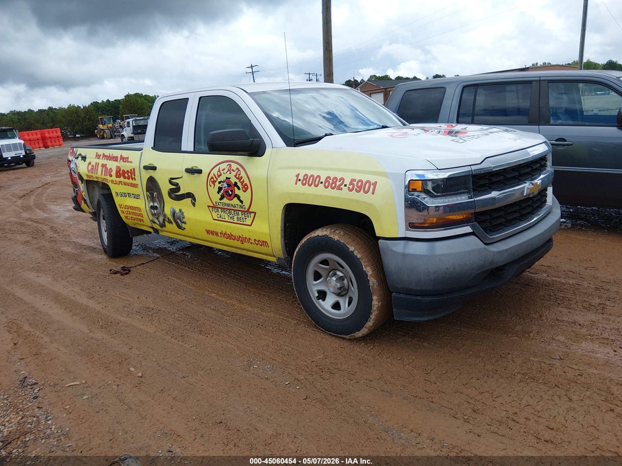 2GCVKNEC4K1****** · 2019 CHEVROLET SILVERADO 1500 LD WT