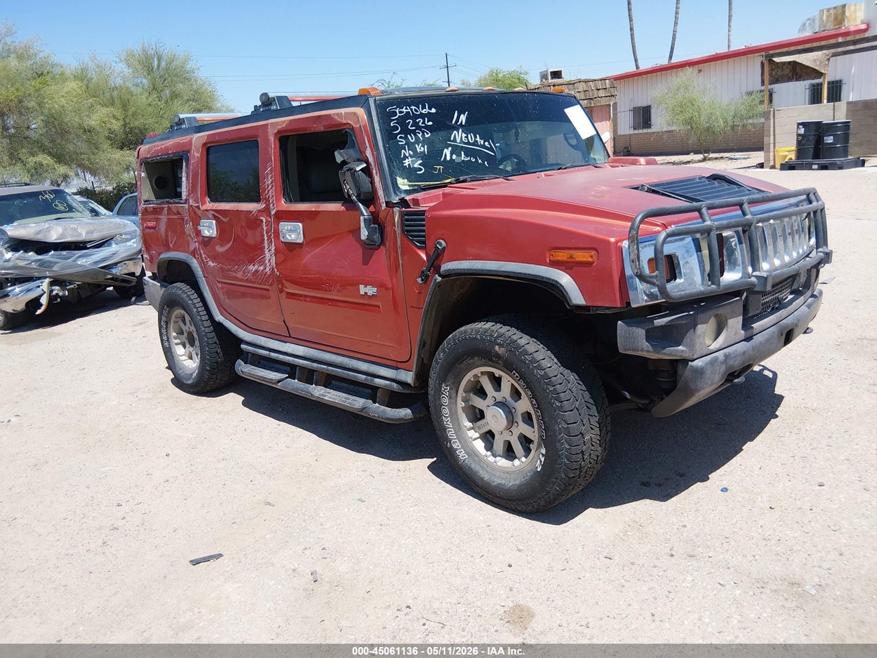 5GRGN23U23H****** · 2003 HUMMER H2