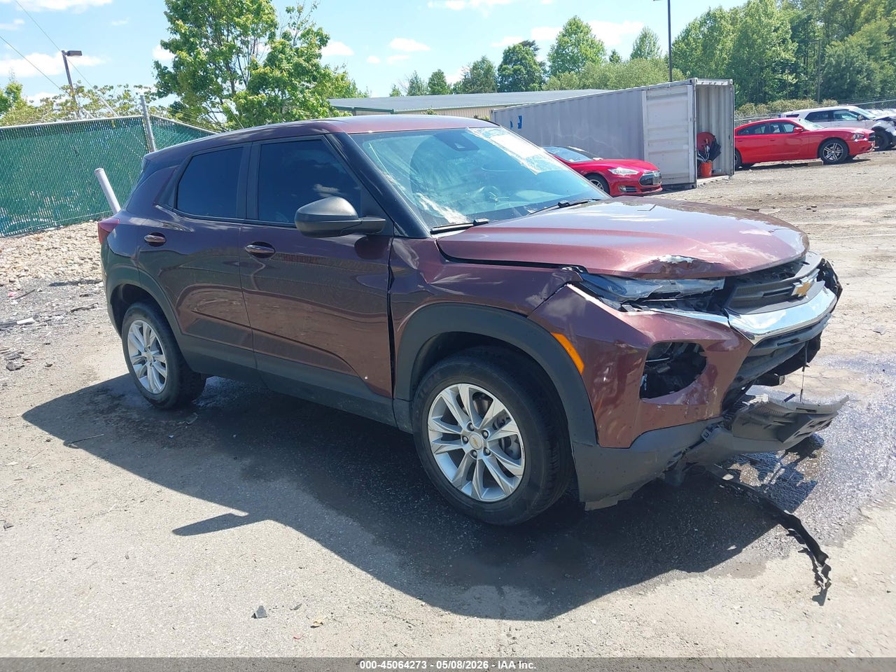 KL79MMS27NB****** · 2022 CHEVROLET TRAILBLAZER FWD LS