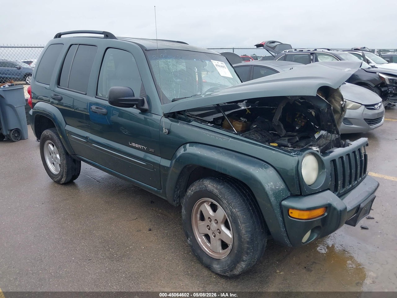 1J4GK58KX2W****** · 2002 JEEP LIBERTY LIMITED EDITION