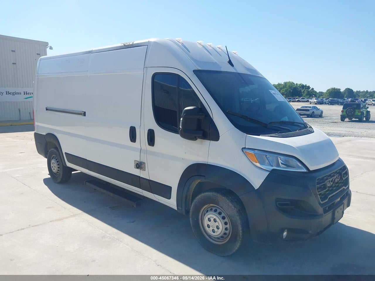 3C6LRVDG8RE****** · 2024 RAM PROMASTER 2500 TRADESMAN HIGH ROOF 159 WB W/PASS SEAT
