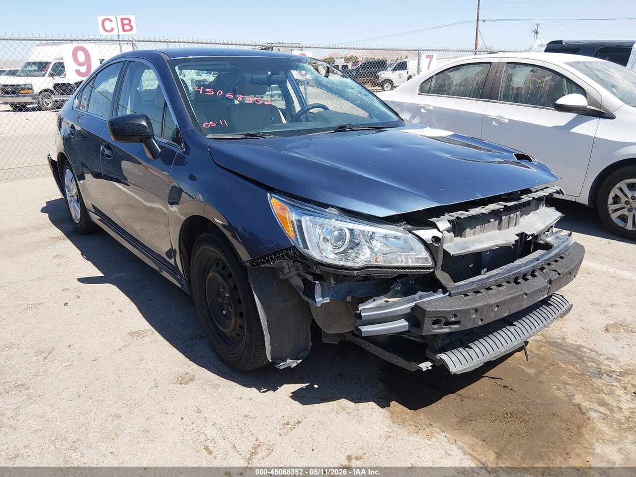 4S3BNAA68H3****** · 2017 SUBARU LEGACY 2.5I
