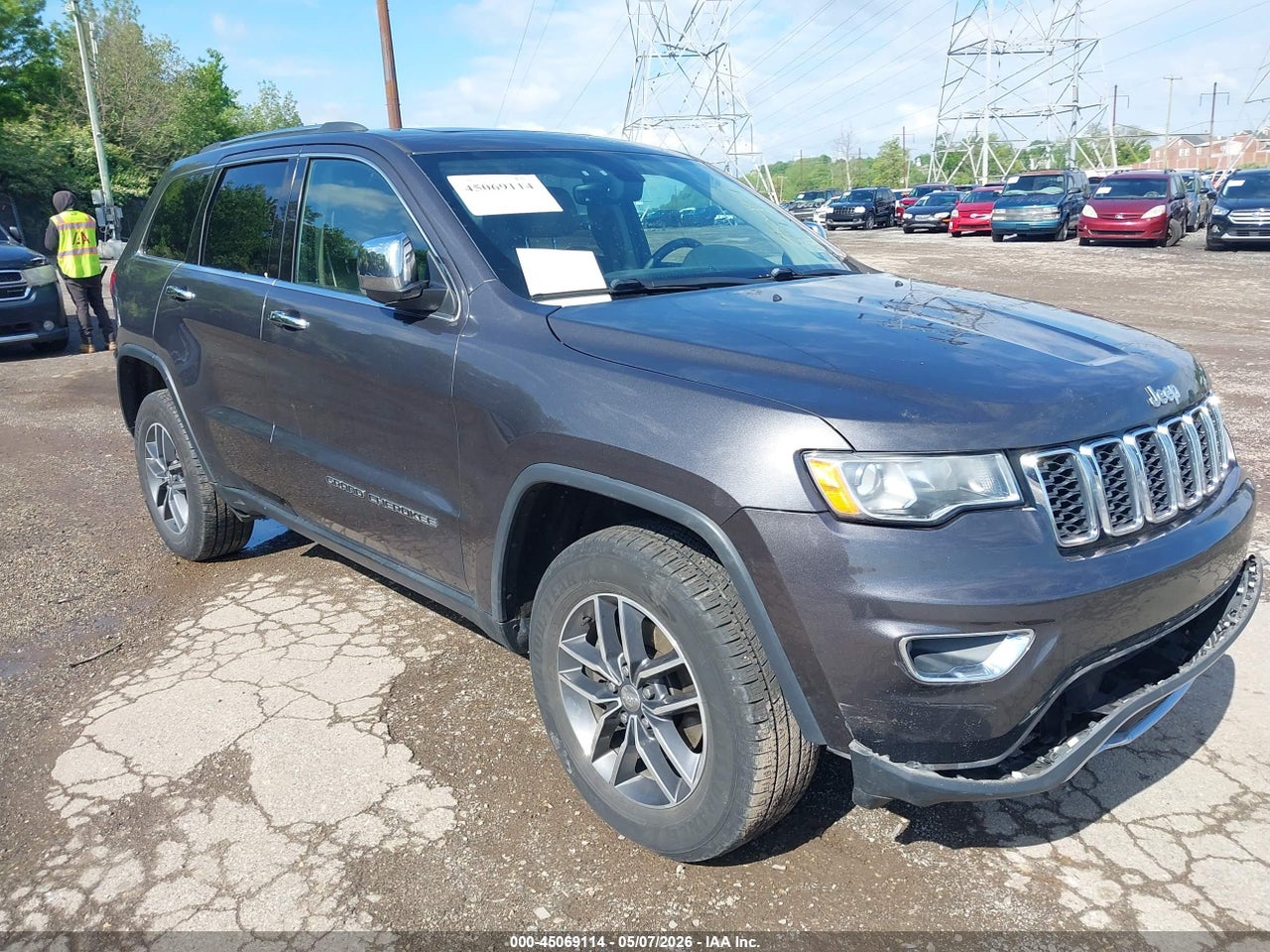 1C4RJFBG7HC****** · 2017 JEEP GRAND CHEROKEE LIMITED 4X4
