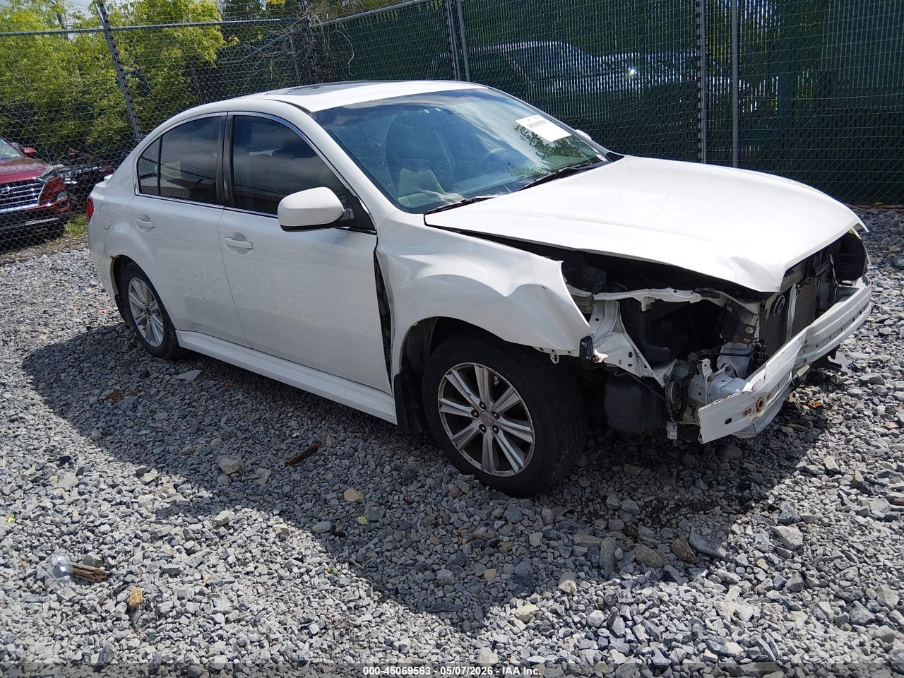 4S3BMCG69C3****** · 2012 SUBARU LEGACY 2.5I PREMIUM