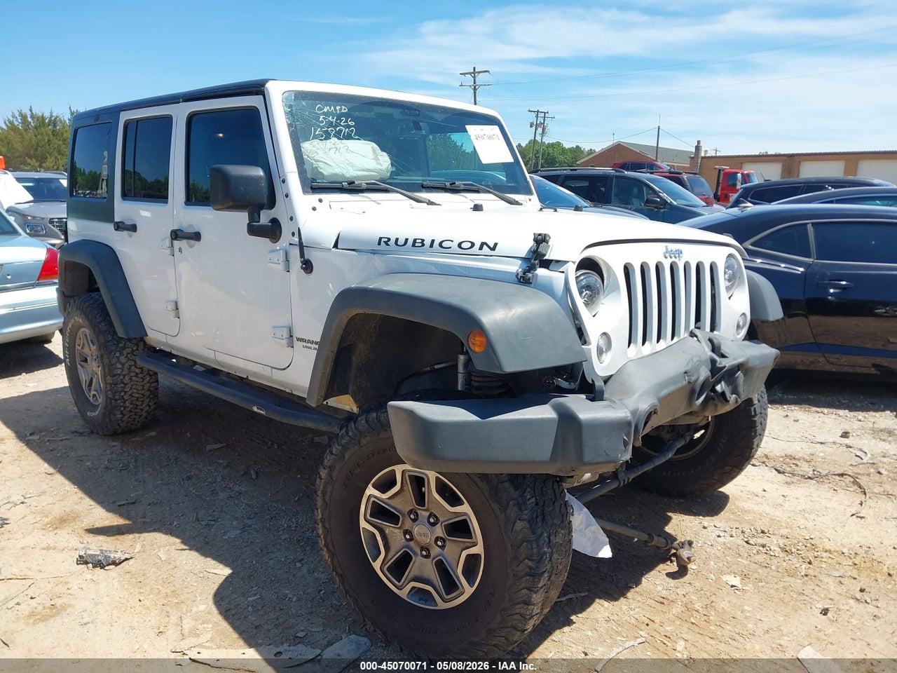 1C4BJWFG3GL****** · 2016 JEEP WRANGLER UNLIMITED RUBICON