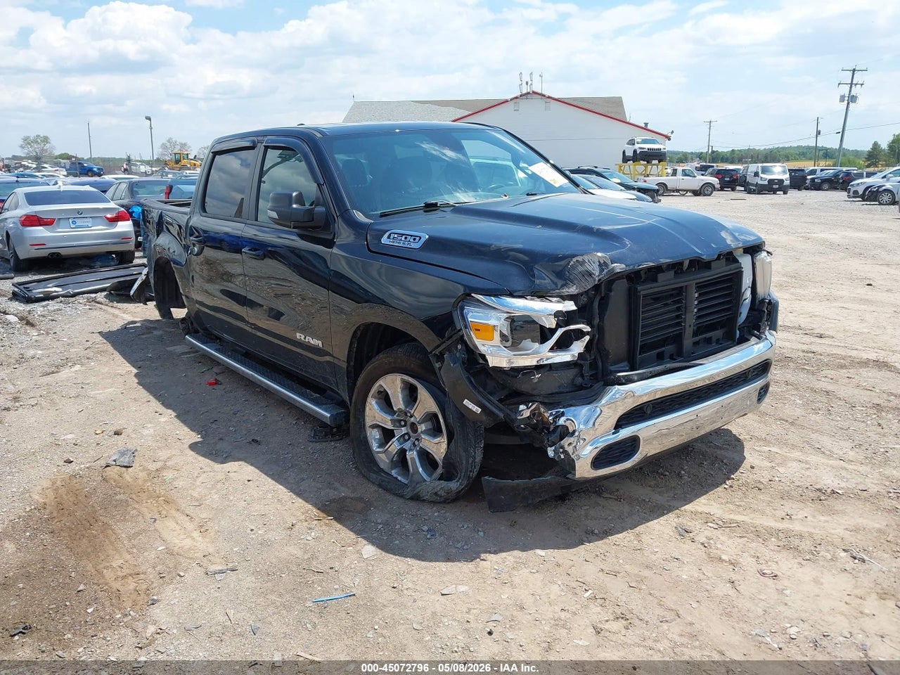 1C6SRFFT3MN****** · 2021 RAM 1500 BIG HORN  4X4 5'7 BOX