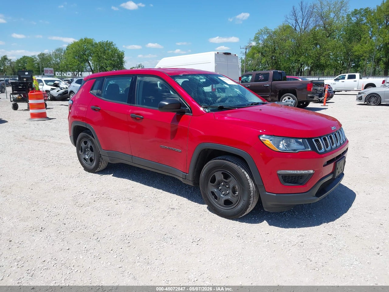 3C4NJCAB3HT****** · 2017 JEEP NEW COMPASS SPORT FWD