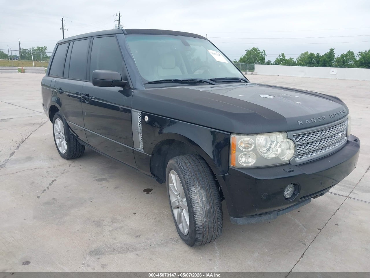 SALMF13447A****** · 2007 LAND ROVER RANGE ROVER SUPERCHARGED