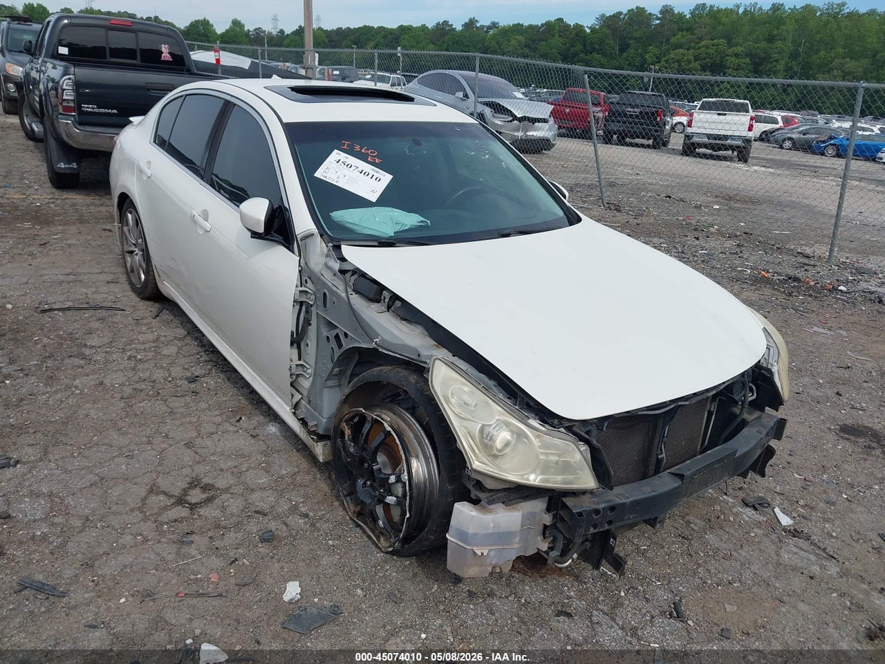 JN1CV6AP0AM****** · 2010 INFINITI G37 JOURNEY
