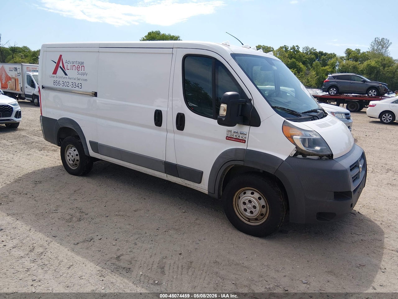 3C6TRVAG3HE****** · 2017 RAM PROMASTER 1500 LOW ROOF 136 WB