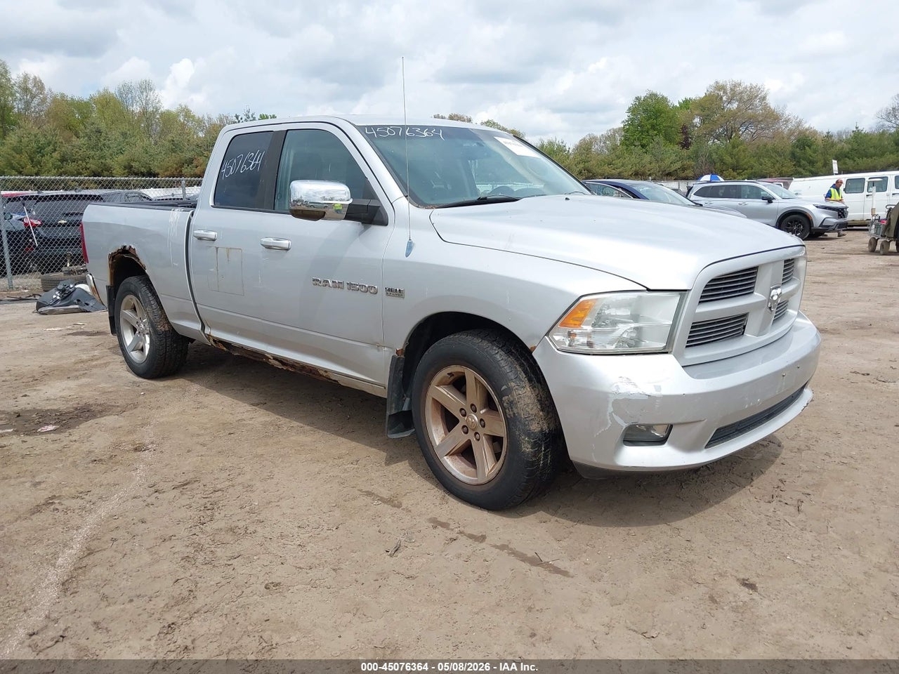 1D7RV1GT4BS****** · 2011 RAM RAM 1500 SPORT