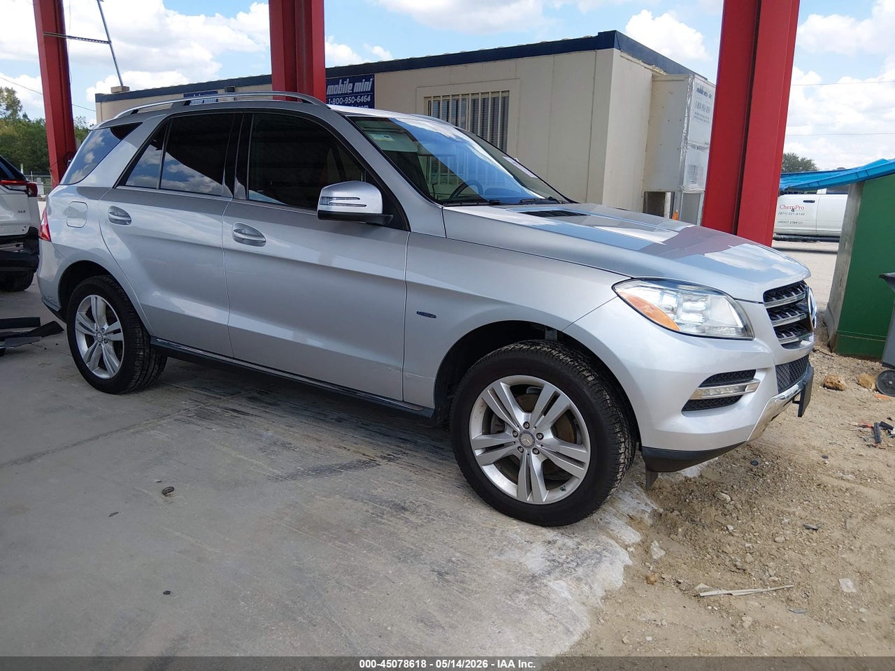 4JGDA5HB6CA****** · 2012 MERCEDES-BENZ ML 350 4MATIC