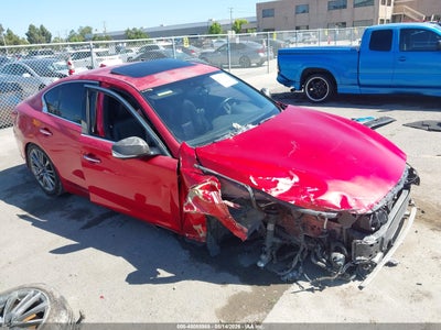 2019 INFINITI Q50 3.0T RED SPORT 400