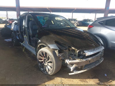 5YJYGDEF8MF****** · 2021 TESLA MODEL Y PERFORMANCE DUAL MOTOR ALL-WHEEL DRIVE