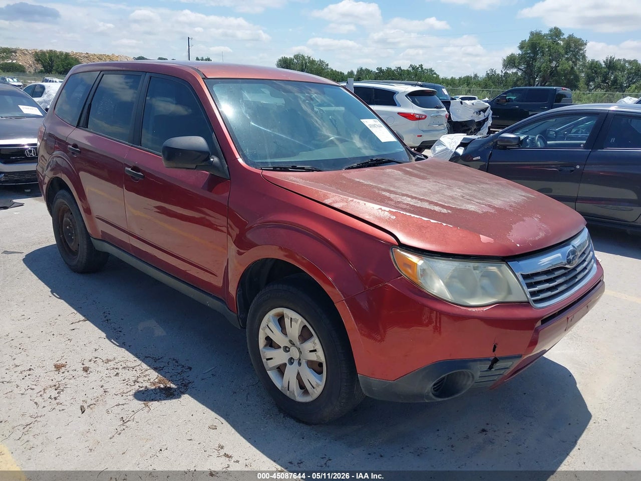 JF2SH61659H****** · 2009 SUBARU FORESTER 2.5X
