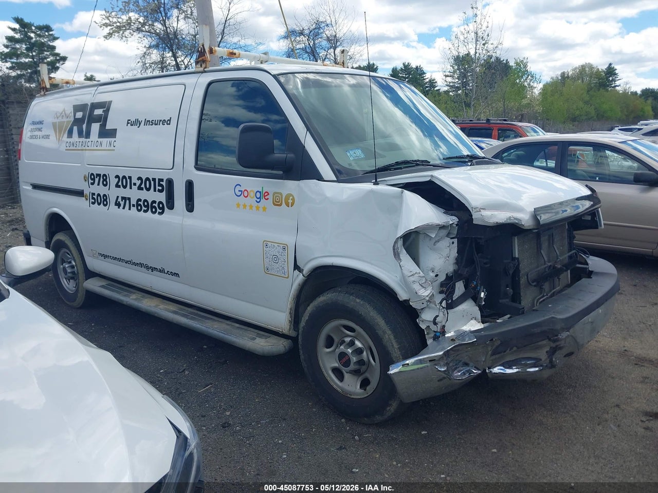1GTW7AFF1H1****** · 2017 GMC SAVANA 2500 WORK VAN