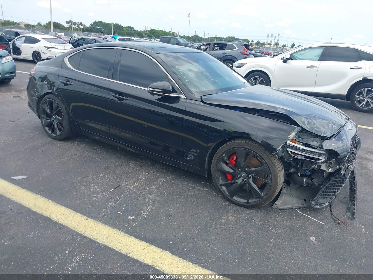 KMTG54TE1NU****** · 2022 GENESIS G70 3.3T RWD