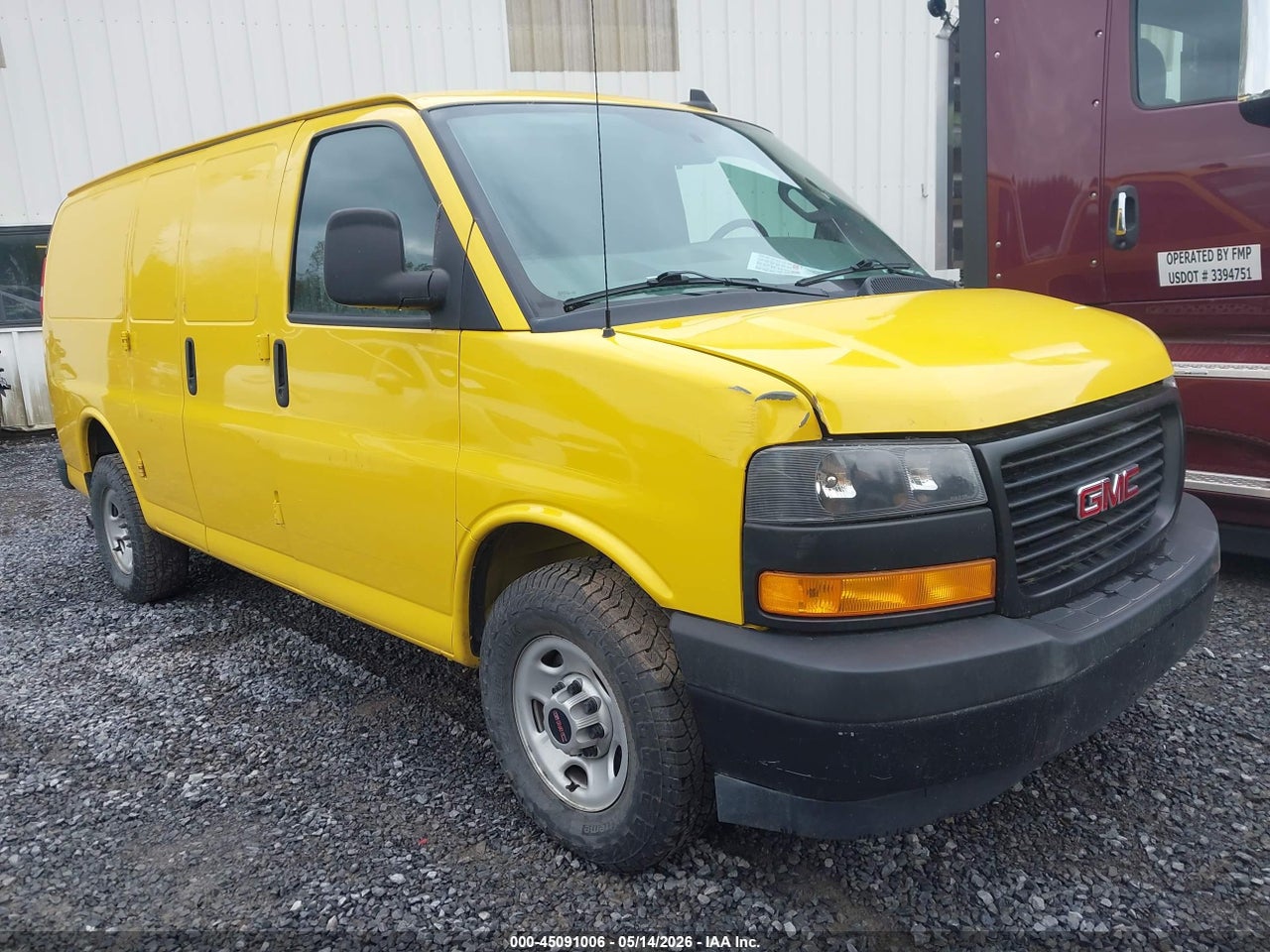 1GTW7AFG6L1****** · 2020 GMC SAVANA CARGO RWD 2500 REGULAR WHEELBASE WORK VAN