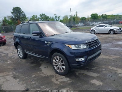 SALWR2VF1GA****** · 2016 LAND ROVER RANGE ROVER SPORT 3.0L V6 SUPERCHARGED HSE