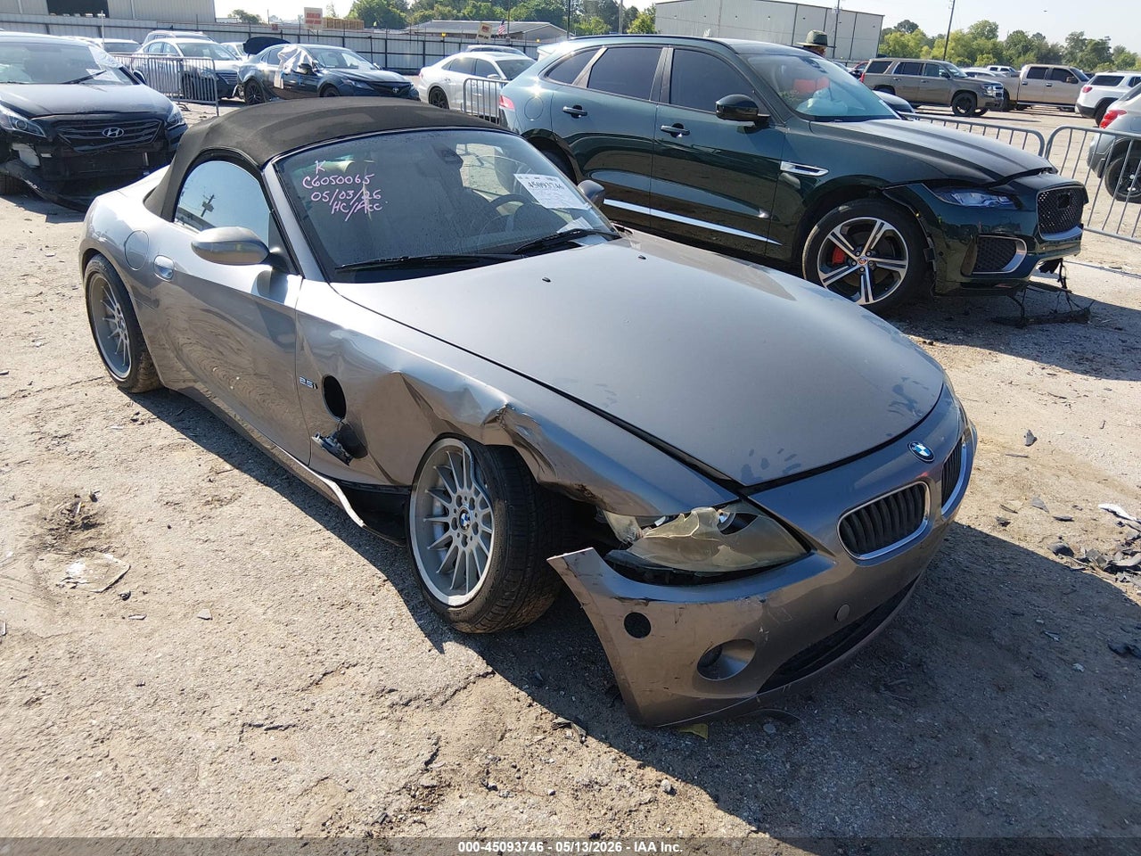 4USBT33565L****** · 2005 BMW Z4 2.5I