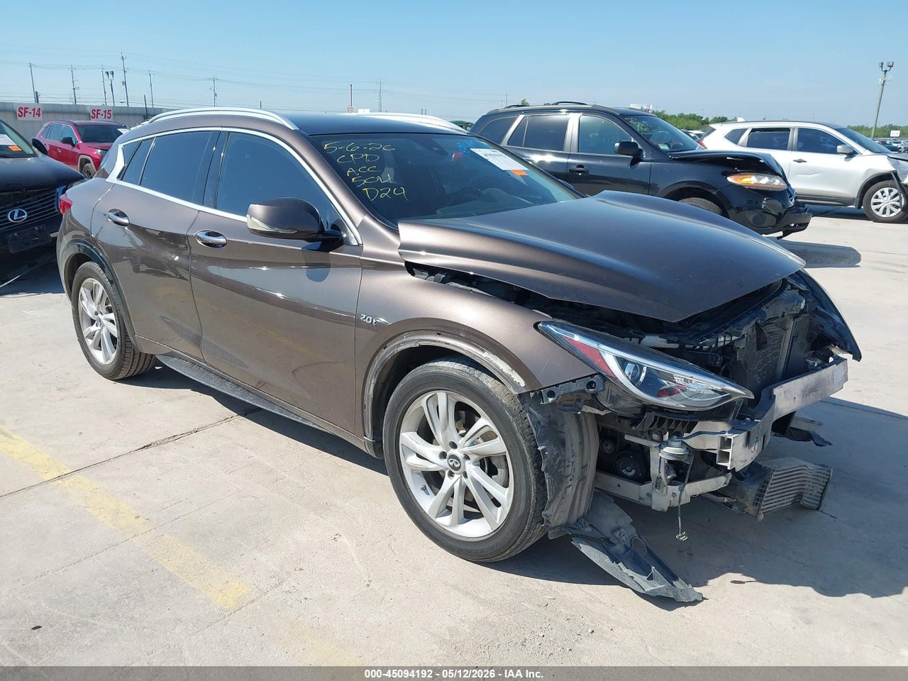 SJKCH5CP3JA****** · 2018 INFINITI QX30 PREMIUM