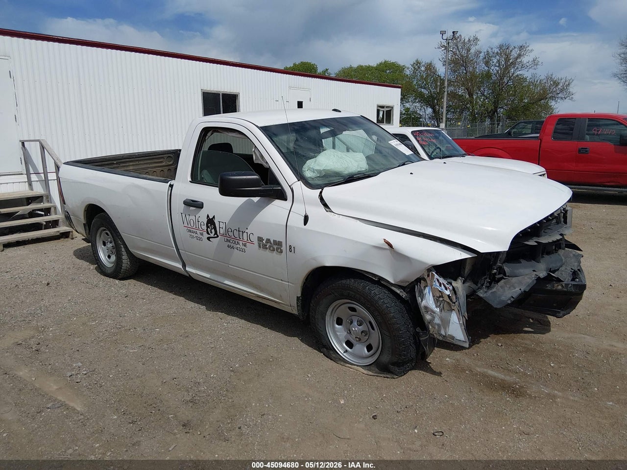 3C6JR6DG9HG****** · 2017 RAM 1500 TRADESMAN  4X2 8' BOX
