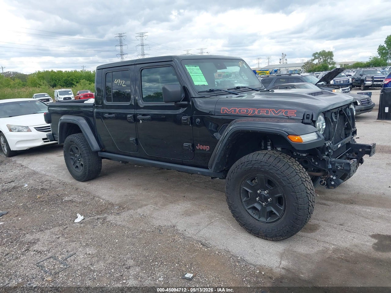 1C6JJTEG0ML****** · 2021 JEEP GLADIATOR MOJAVE 4X4