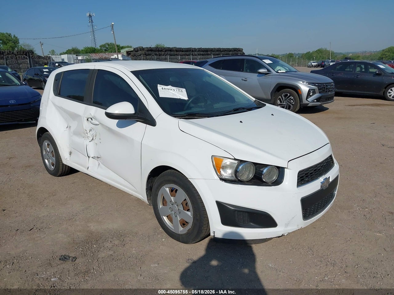 1G1JA6SH2D4****** · 2013 CHEVROLET SONIC LS AUTO