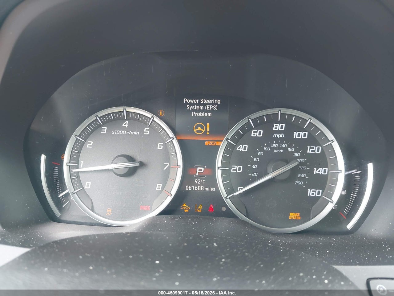 5FRYD3H31HB****** · 2017 ACURA MDX · 7/11