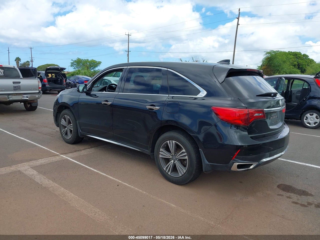 5FRYD3H31HB****** · 2017 ACURA MDX · 3/11