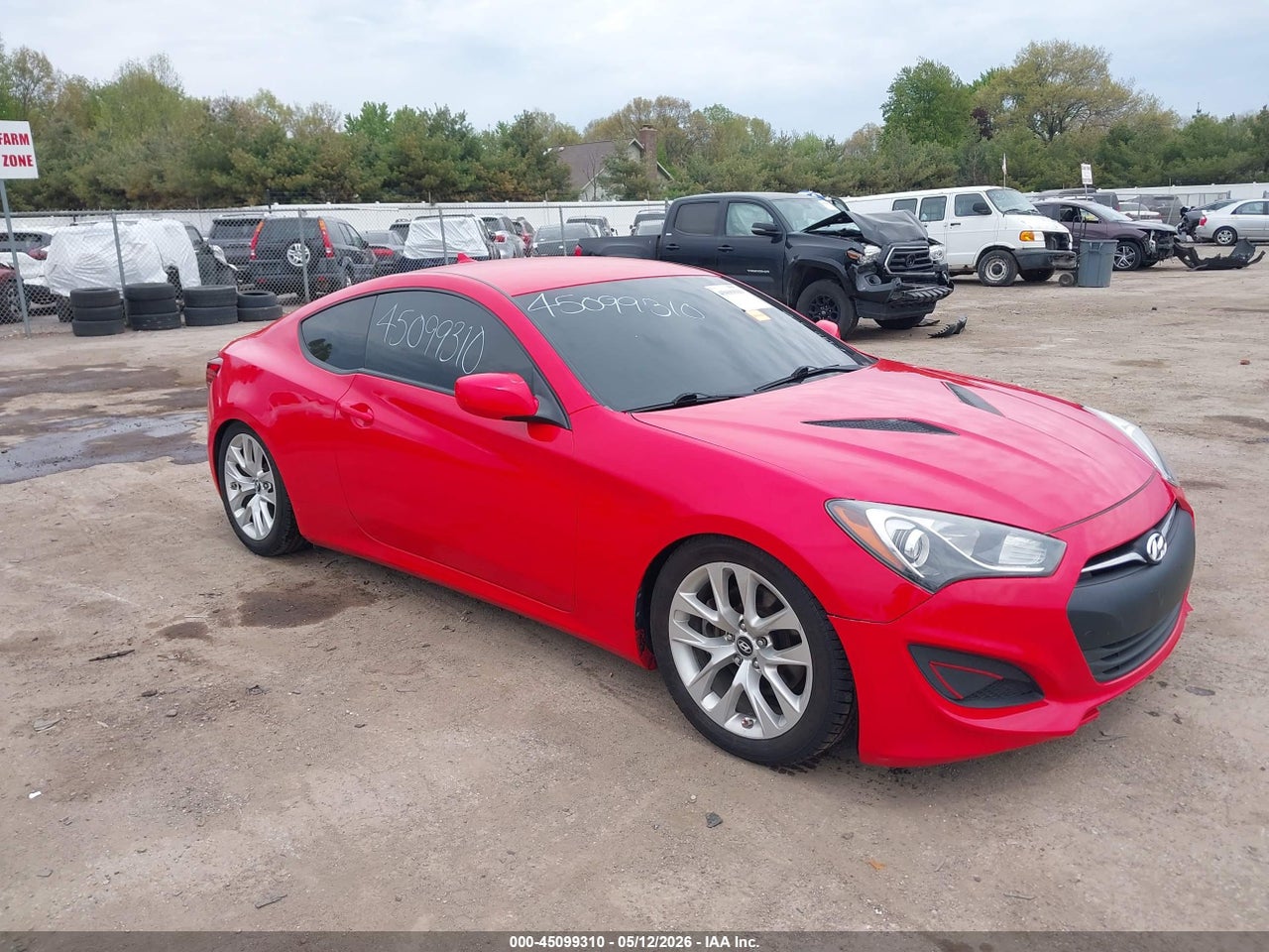 KMHHT6KD4DU****** · 2013 HYUNDAI GENESIS 2.0T