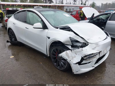 7SAYGDEF1NF****** · 2022 TESLA MODEL Y PERFORMANCE DUAL MOTOR ALL-WHEEL DRIVE