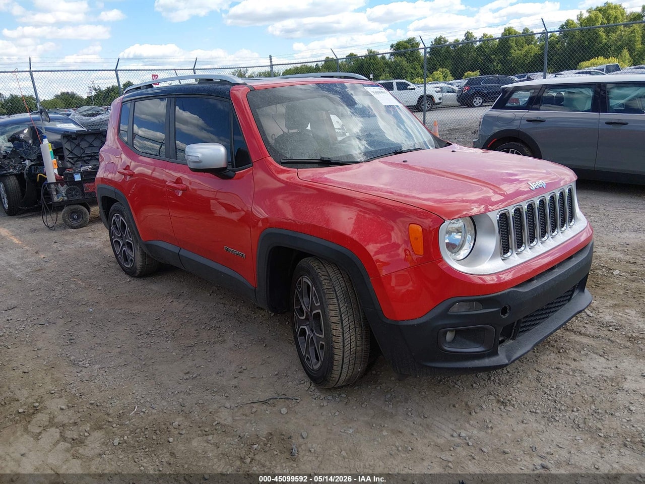 ZACCJADT7FP****** · 2015 JEEP RENEGADE LIMITED