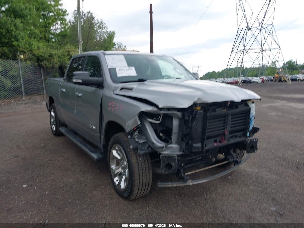 1C6SRFFT0LN****** · 2020 RAM 1500 BIG HORN  4X4 5'7 BOX
