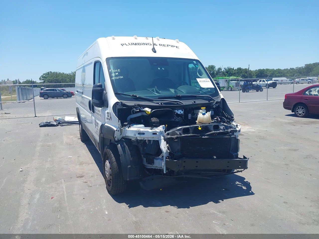 3C6LRVDG3NE****** · 2022 RAM PROMASTER 2500 HIGH ROOF 159 WB